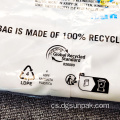100% recyklovaný obal oděvu GRS varovný vak na udušení
